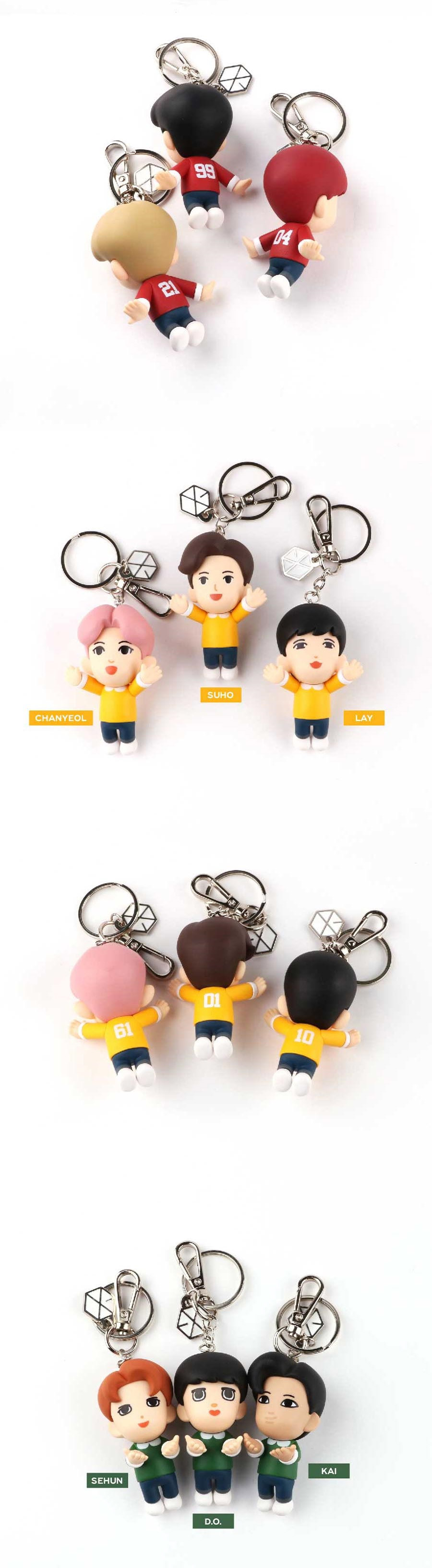 Pre Order] EXO Figure Keyring - Shining Edition